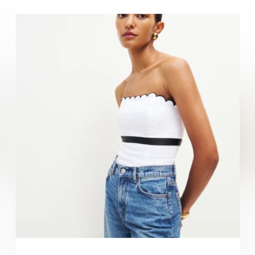 Reformation Evelyn Linen Top